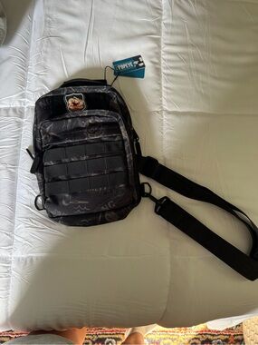 WOLFpak 9L Tactical Sling Bag Popeye Sink or Swim Flash Tattoo NWT